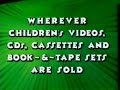 Only From Sony Wonder Bumper English
