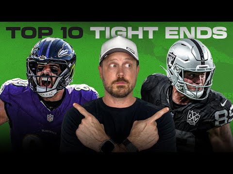 Top 10 TE Rankings + Draft Strategy | Fantasy Football 2025 - Ep. 1773