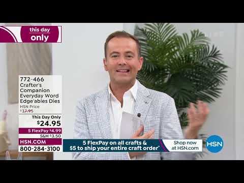 HSN | Paper Crafting Tools & Supplies 08.16.2022 - 09 PM
