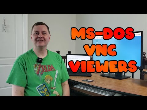 RetroTour: Using VNC Viewer for Remote Access from MS-DOS!