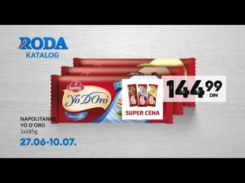 Novi RODA katalog 27.06. - 10.07.2016.