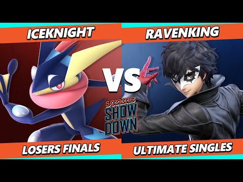 Scrims Showdown 82 Losers Finals - Iceknight (Greninja) Vs. Ravenking (Joker) Smash Ultimate - SSBU