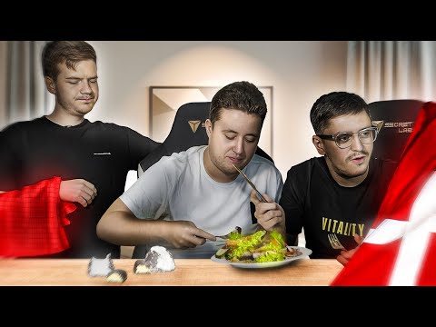 ZywOo and apEX VS Danish food