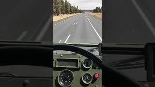 Brutus our M1079, interstate drive with stock gears, final shakedown run.