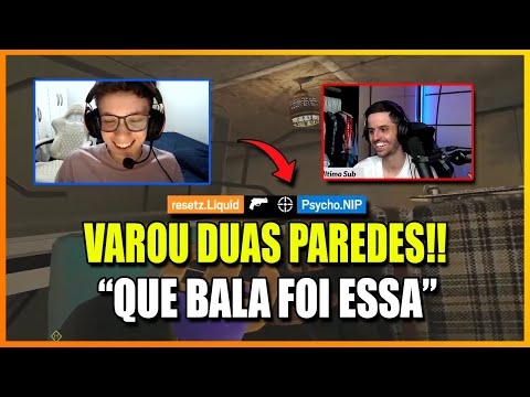 O RESETZ DEU UMA BALA NO PSYCHO QUE DEU ATÉ DO! - R6 CLIPS