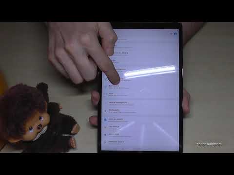 Samsung Galaxy Tab A (2019): How to enable the Developer Options? for USB Debugging etc.