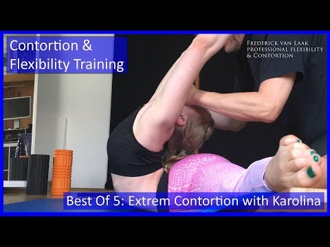 Contortion Training by Flexyart 161: Extrem with Karolina - Also for Yoga, Poledance, Ballet, Dance