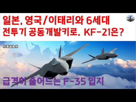 일본, 영국/이태리와 6세대 전투기 공동개발키로. KF-21은?