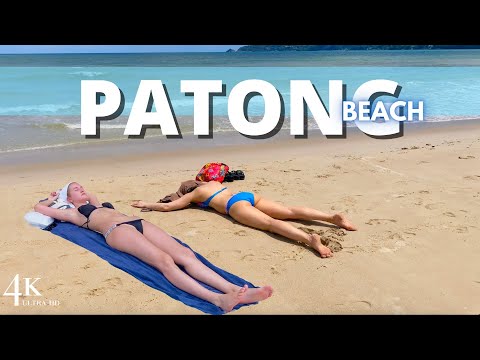 [4K 🇹🇭]  Phuket 2023 Patong Beach - Walking tour ( Low Season)