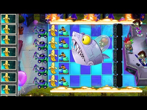 Plants vs Zombies 2 BIG WAVE BEACH ZOMBOSS vs NEON MIXTAPE TOUR ZOMBOSS