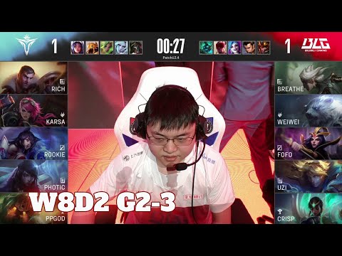 V5 vs BLG (w/ Uzi) - Game 3 | Week 8 Day 2 LPL Spring 2022 | Victory Five vs Bilibili Gaming G3