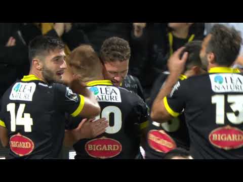 TOP 14 - Essai de Ihaia WEST (SR) - Stade Rochelais - RC Toulon - J08 - Saison 2021/2022