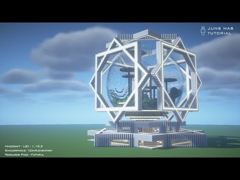 Build Modern Minecraft Mansion with 100K Blocks!