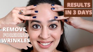 Forehead Massage To Reduce Wrinkles | Facial Yoga | FAST RESULTS | Sonali Beauty