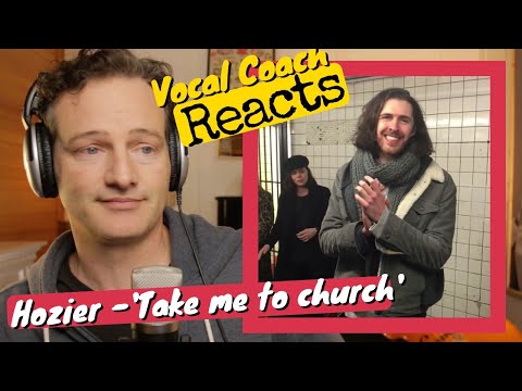 Vocal Coach REACTS - Hozier 'Take Me To Church' (Live NYC Subway)