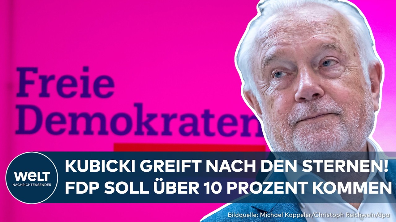 FDP-KRISE: Wolfgang Kubicki will über zehn Prozent! So realistisch ist ein Comeback der Liberalen