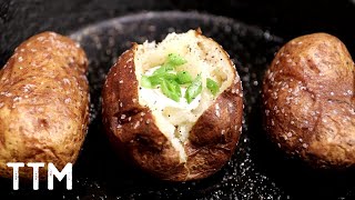 Toaster Oven Baked Potatoes~Easy Cooking