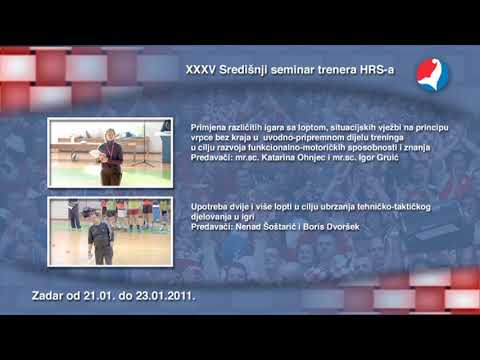 Seminar 2011. V. dio Najava predavanja