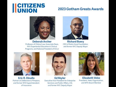 2023 Citizens Union Gotham Greats