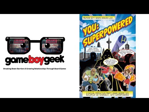 YOU: SUPERPOWERED Quick Overview (Neon Mu Games)