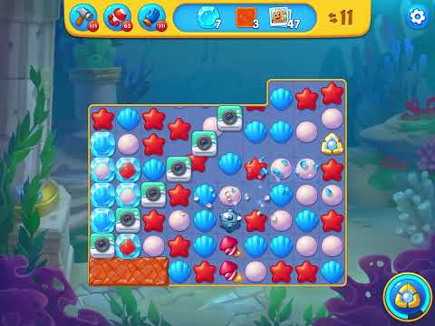 Fishdom level 7914 no boosters フィッシュダム ノーマル [Friend's]