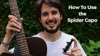 Video thumbnail for How To Use The SpiderCapo (2020) by Dan Barracuda