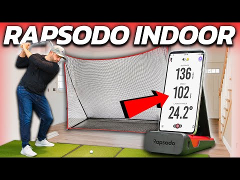 RAPSODO Mobile Launch Monitor Indoor Review - NET MODE