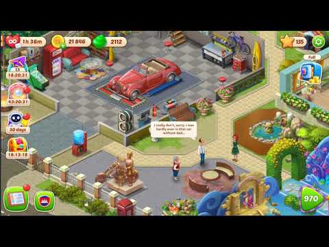 [ Episode 11 ] Homescapes - Garage Finish Renovated | Micro Gameplay #Room6