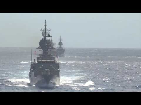 Australia’s Maritime Task Group arrives in Pearl Harbour