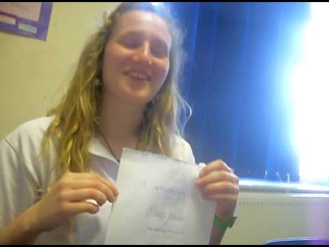 Cicely's acceptance speech