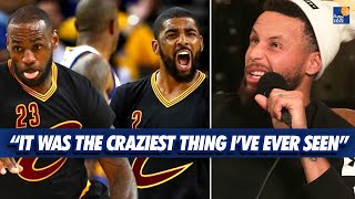Stephen Curry Says LeBron and Kyrie Were Playing A