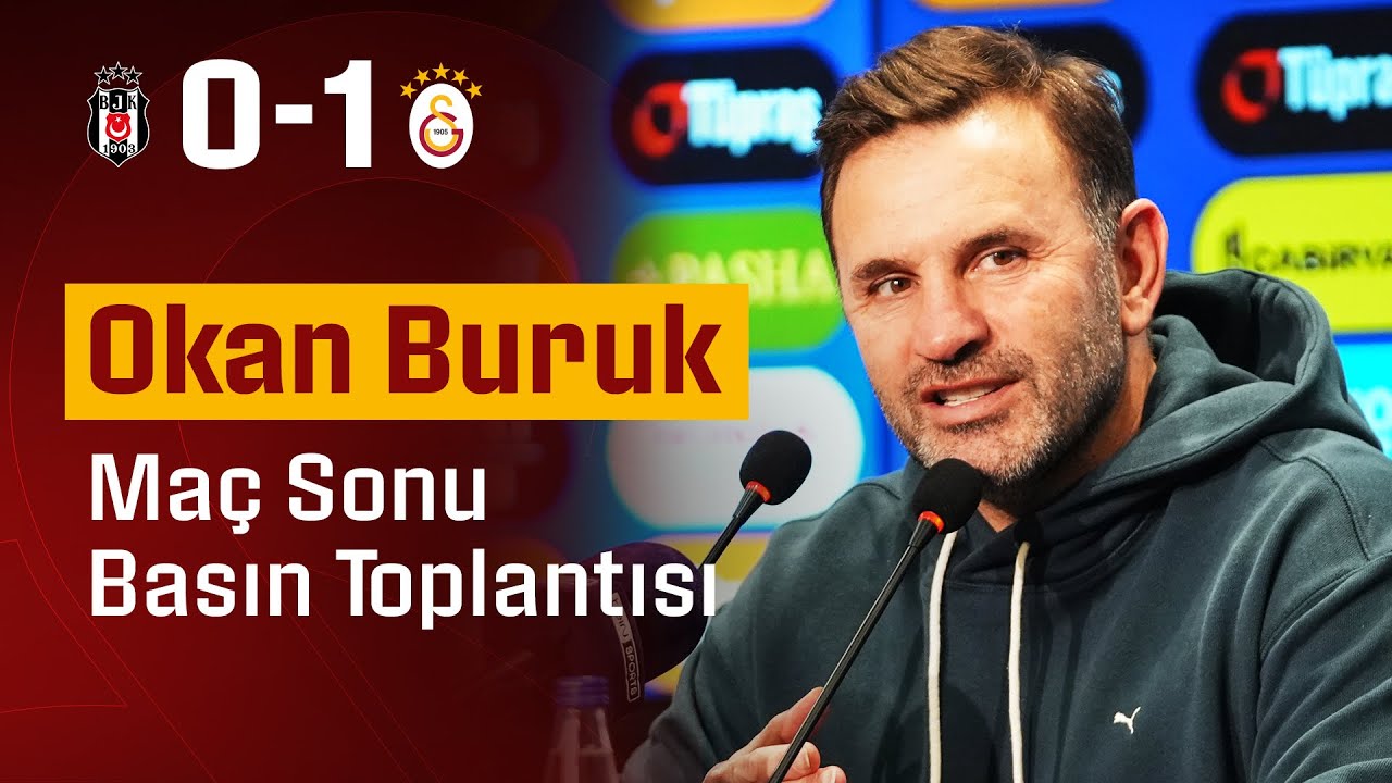 🎙️ Teknik direktörümüz Okan Buruk’un, Beşiktaş maçı sonrasında yaptığı açıklamalar #BJKvGS