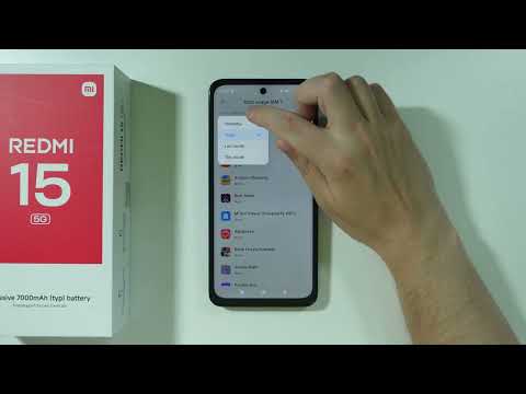 How to Find Mobile Data Usage on Redmi 15