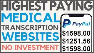 5 Genuine Websites To Do Medical Transcription That Pays A Lot Of Money | Worldwide | Work From Home