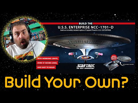 Eaglemoss' Amazing Enterprise Build-Up Model - Opening Kits 1 & 2!
