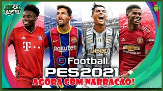 PES 21 MOBILE OFFLINE "AGORA MAIS COMPLETINHO,MAS AINDA RUIM PELO MODO DE JOGO"