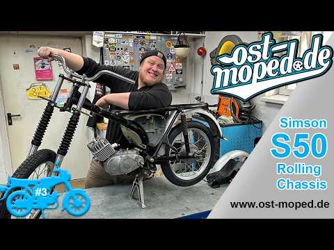 Simson S50 | Patinaprojekt - Das Fahrgestell steht! | Folge 3 | ost-moped.de