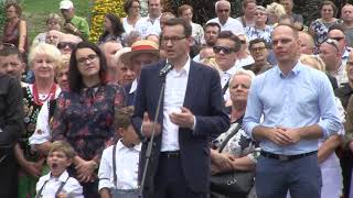 Mateusz Morawiecki - Wystąpienie Premiera RP w Stalowej Woli