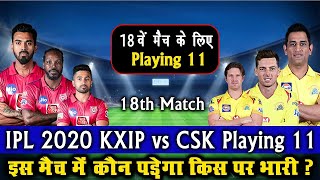 IPL2020-Kings XI Punjab vs Chennai Super Kings||18th Match||Pre-Analysis,Preview&Playing11