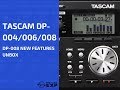 Tascam DP-008 new features unbox