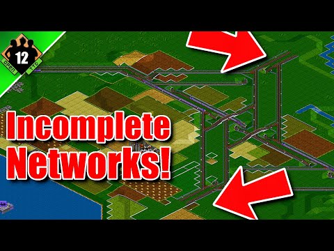Efficient Network Designs - OpenTTD Let's Play S12 #13