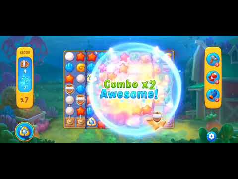 Fishdom Easy Level 12009 (with ingame Double Bomb Booster) @choraelmin