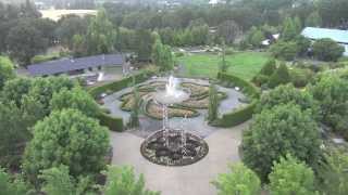 preview picture of video 'Aerial Tour of The Oregon Garden'