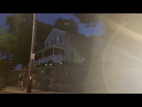 Malden MA Police High Beam me to obstruct me from filming park gates being closed!