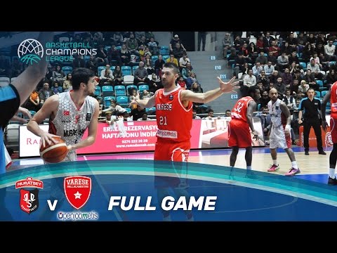 Muratbey Usak Sportif v Openjobmetis Varese - Full Game - Basketball Champions League