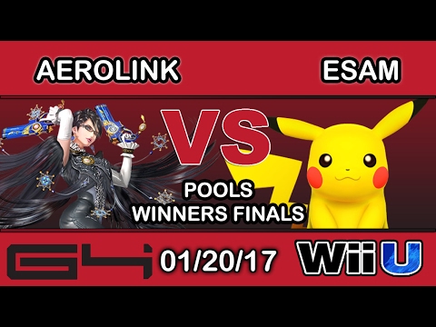 Genesis 4 - AeroLink (Bayonetta) Vs. PG | ESAM (Pikachu) WF: C5 - Smash Wii U