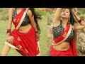 Saree Devlina Saree Fashion Red Chiffon Saree Fashion Film 2024 Sneha Beauty