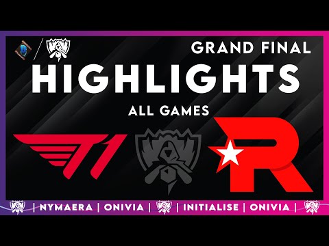 T1 vs KT Highlights ALL GAMES | Grand Final Worlds 2025 | T1 vs KT Rolster by Onivia
