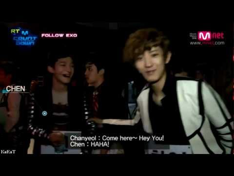 120531 Chanyeol & Chen Interaction