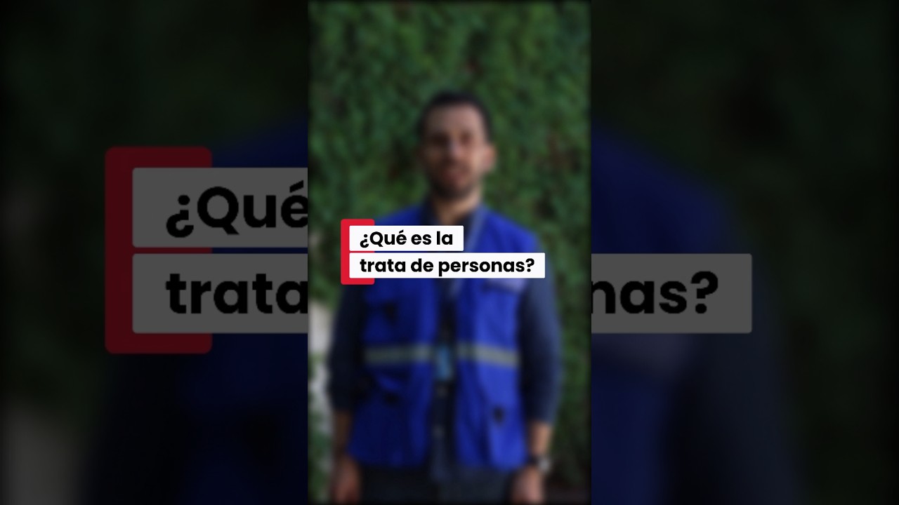 🚨 La trata de personas es un delito que no conoce de fronteras, ni nacionalidades.